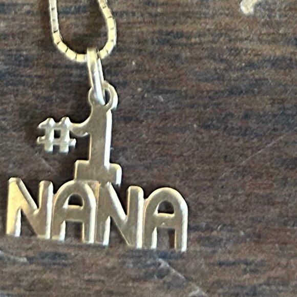 14Kt #1 NANA Charm - Picture 1 of 5